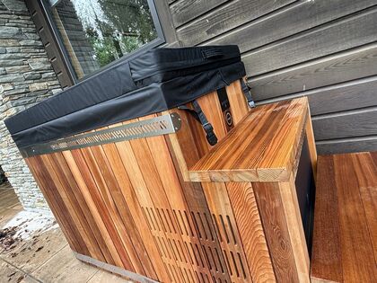 Installed and ready, cover on
