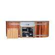 Cedar clad, cover on